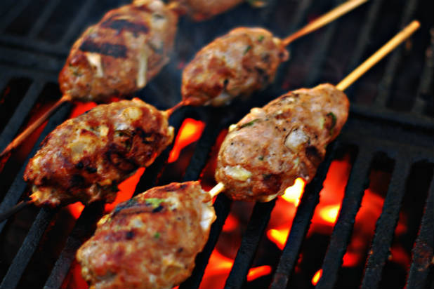 Grill Grrrl — Turkey Kofta Kebabs