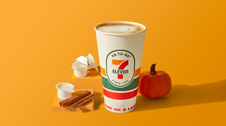 7-Eleven's pumpkin spice latte
