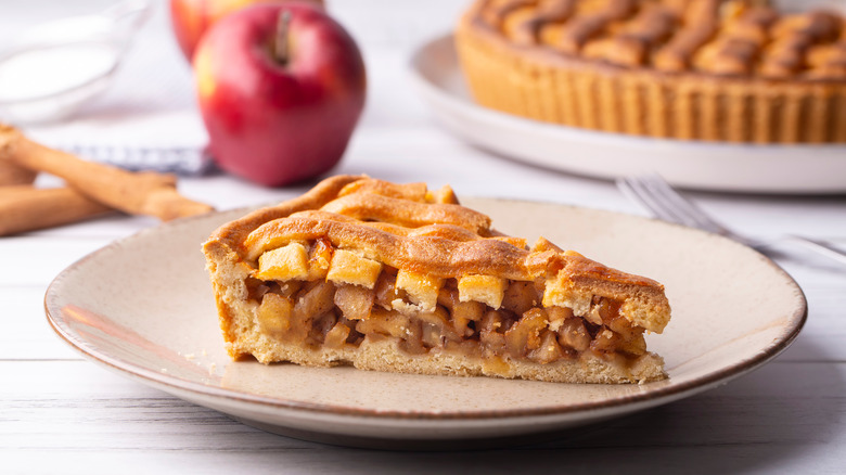 perfect slice of apple pie
