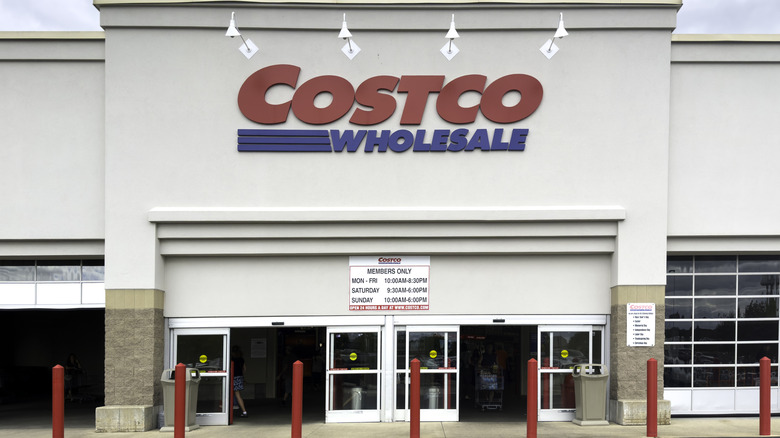 exterior view of a Costco Wholesale warehouse
