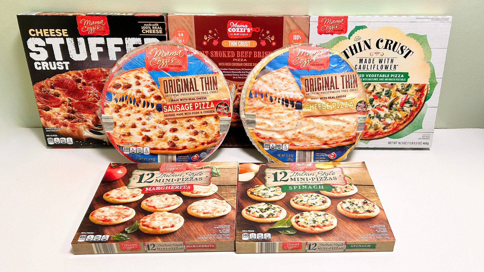 7 Mama Cozzi's Frozen Pizzas From Aldi, Ranked Worst To Best
