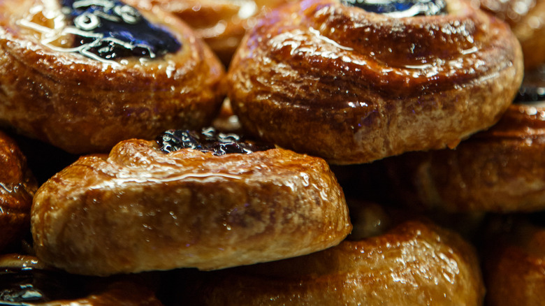 Prune Danish on display