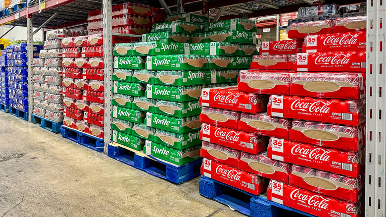 35-pack coca-cola and sprite boxes