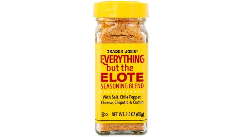 Trader Joe's Everything but the Elote Seasoning Blend jar