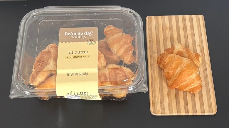 Container of Target's Favorite Day mini croissants