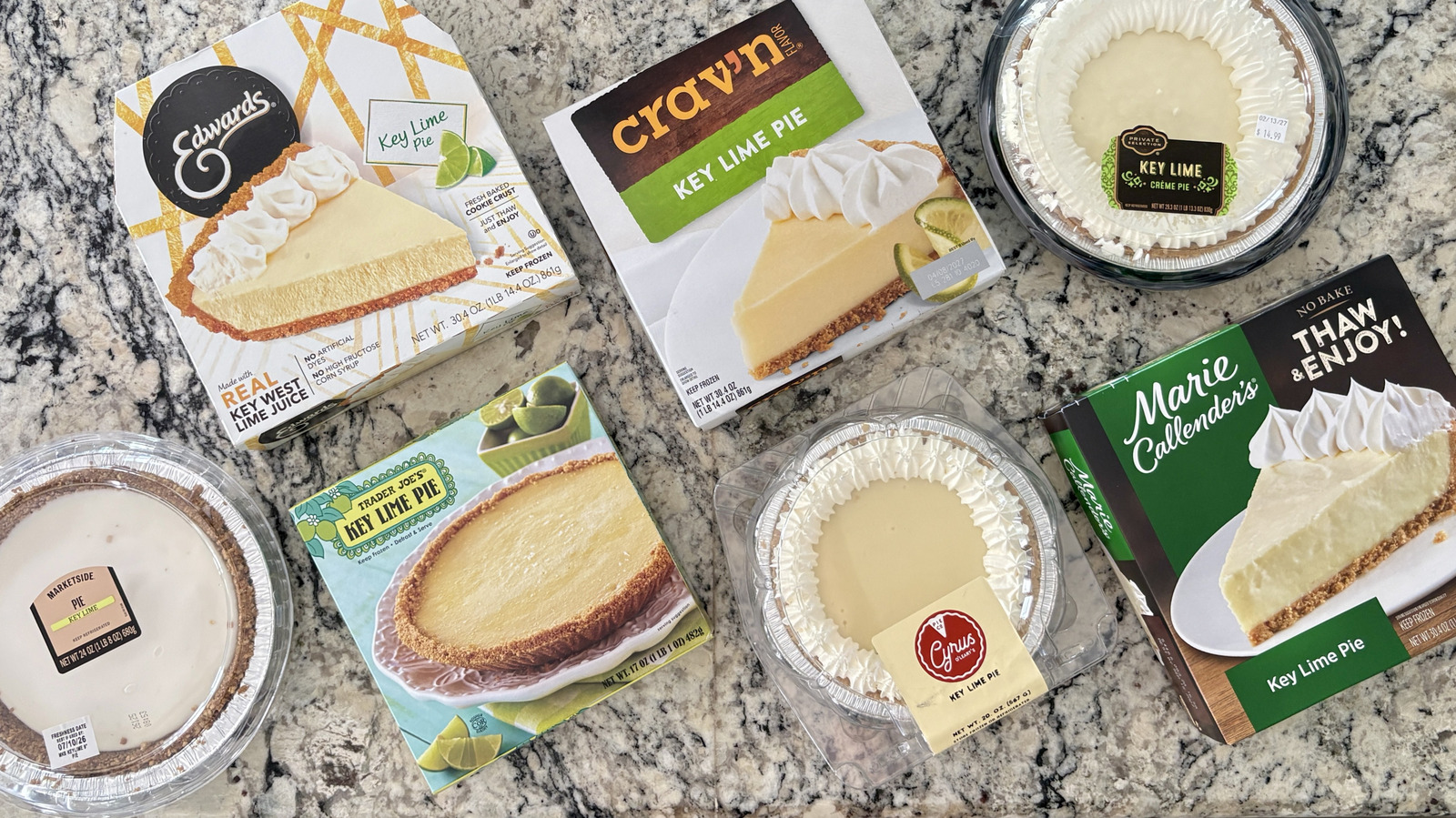 7 Store-Bought Key Lime Pies, Ranked Worst To Best