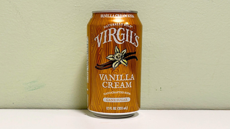 A can of Virgil's Handcrafted Vanilla Cream Soda