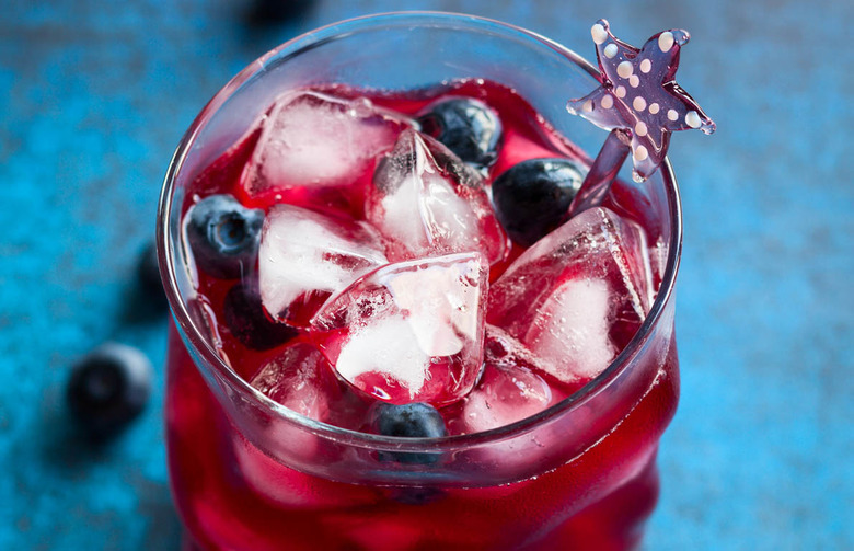 Blueberry-Mint Lemonade