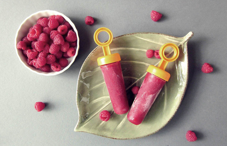 Raspberry Lemonade Ice Pops