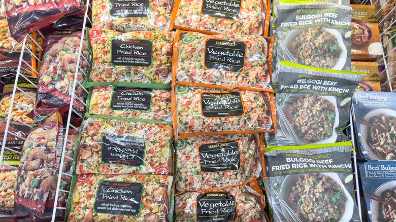 Fried rice in Trader Joe's frozen section