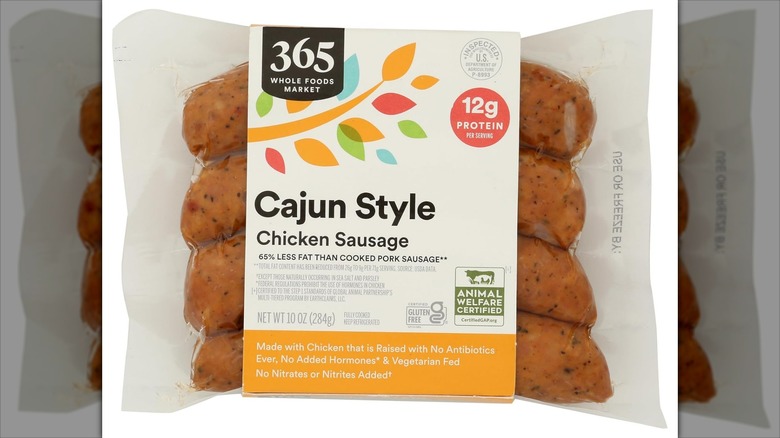 365 by Whole Foods Market cajun style chicken sausage