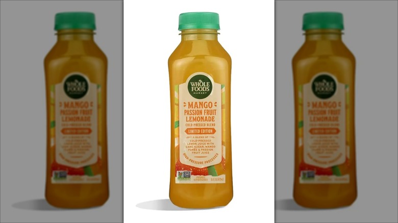 Whole Foods Market mango passionfruit lemonade