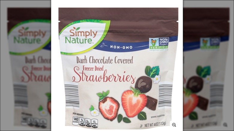 Simply Nature Dark Chocolate Covered Strawberries