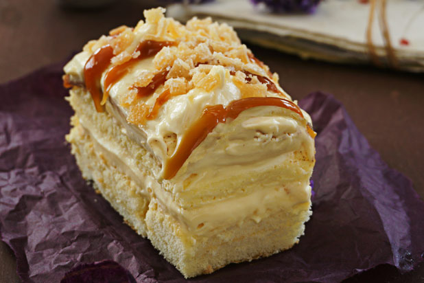 Ginger Caramel Tiramisu Cake Recipe