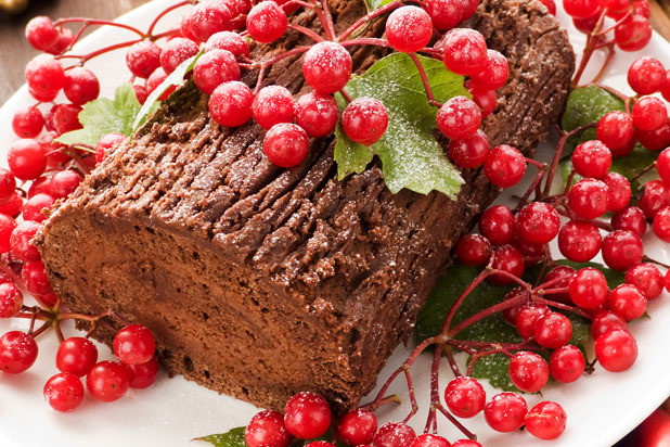 Christmas Bûche de Noël Cake Recipe