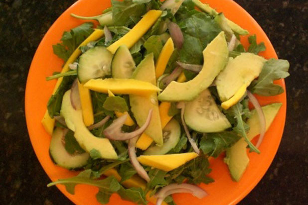 Tropical Cucumber Avocado Salad Recipe