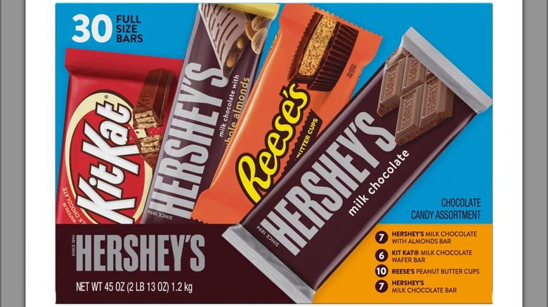Hershey's Variety Pack box from Costco