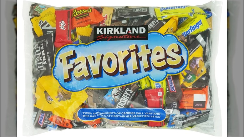 Bag of Kirkland Signature Favorites candy
