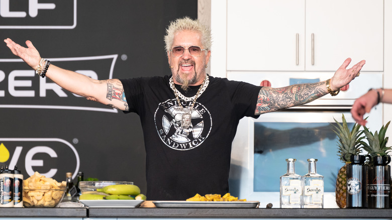 Guy Fieri in the kitchen