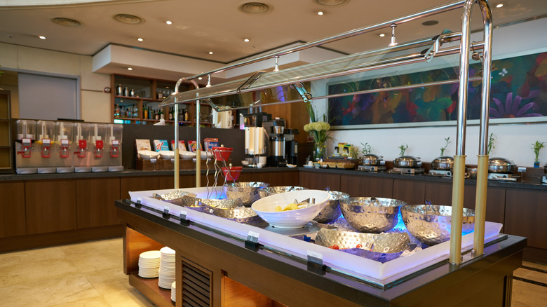 Best Western breakfast buffet
