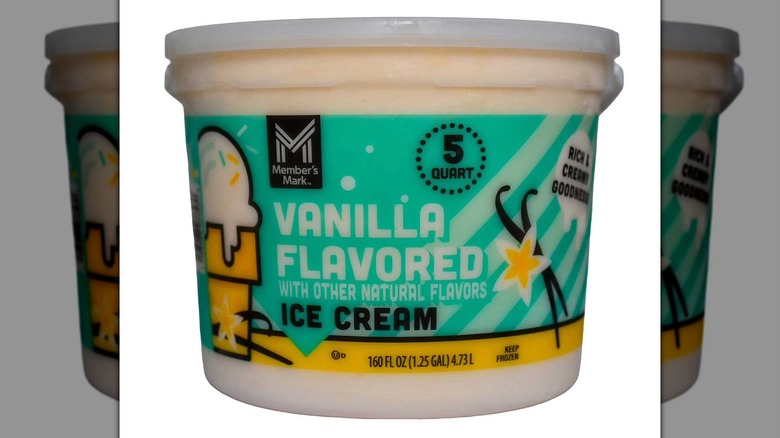 Member's Mark Vanilla Ice Cream Pail