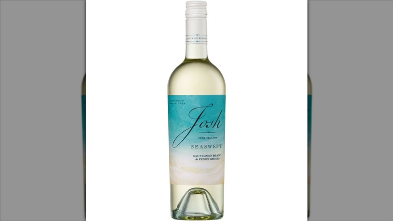Bottle of Josh Cellars Seaswept white wine