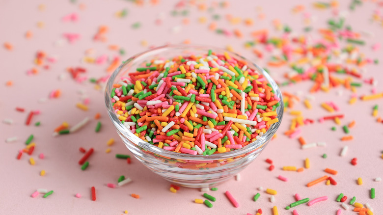 bowl of sprinkles