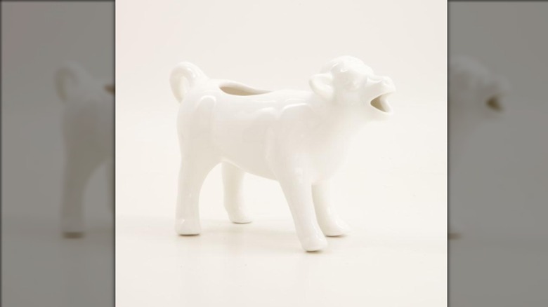 Cow-shaped Creamer Pitcher