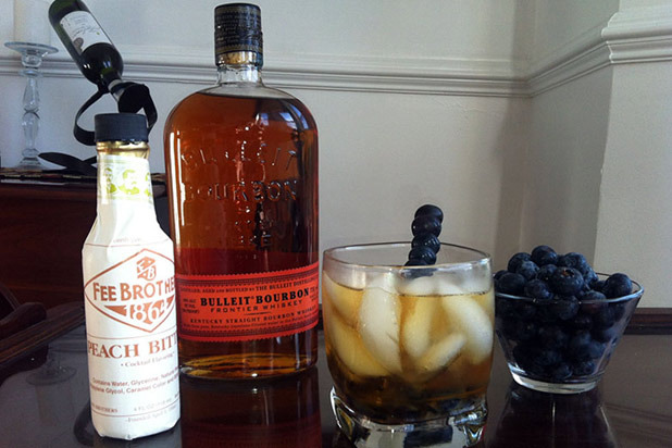 Bourbon & Banter — The Blueberry Old Fashioned Cocktail Recipe