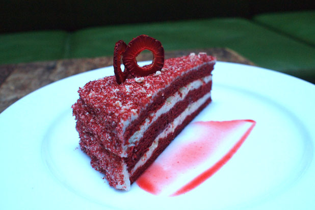 Delicatessen's Red Velvet White Chocolate Cake   