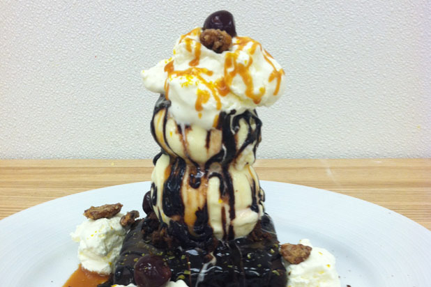 Sugar and Plumm's Triple Chocolate Brownie   