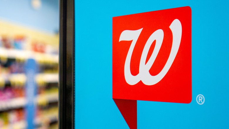 interior Walgreens sign