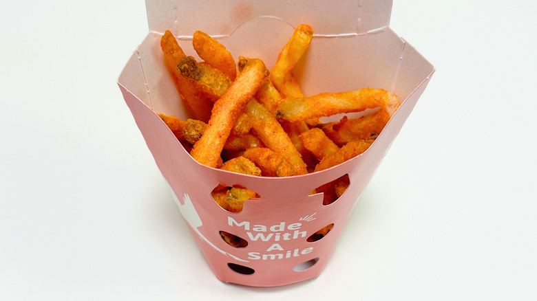 Wawa French Fries in their to-go container