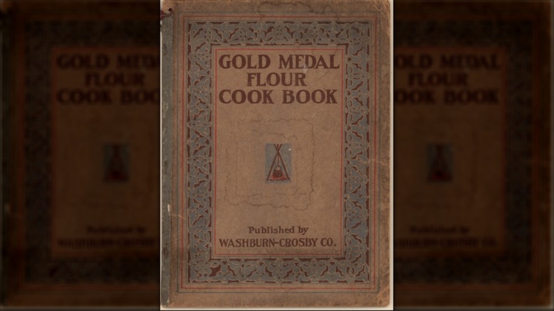 Image of the cover of the "Gold Medal Flour Cookbook."