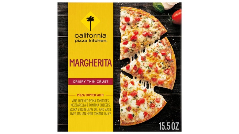 Box of California Pizza Kitchen Margherita pizza
