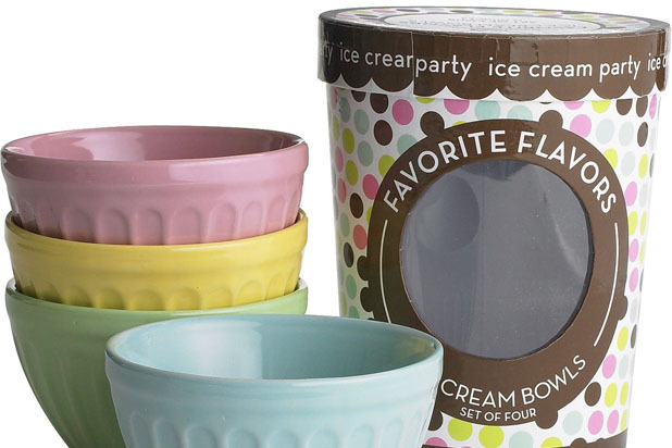 Ice Cream Bowl Set