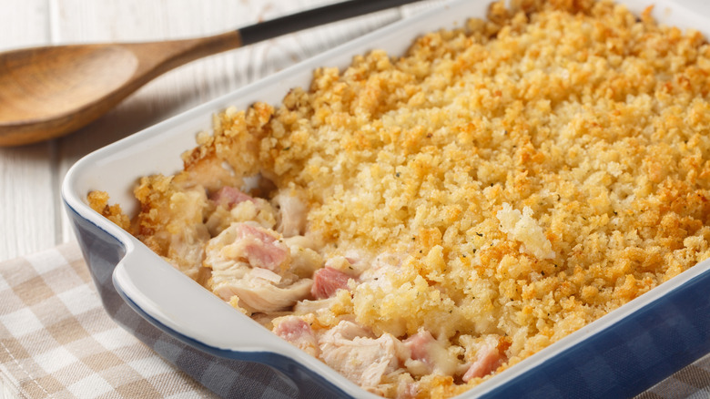 Chicken Cordon Bleu casserole