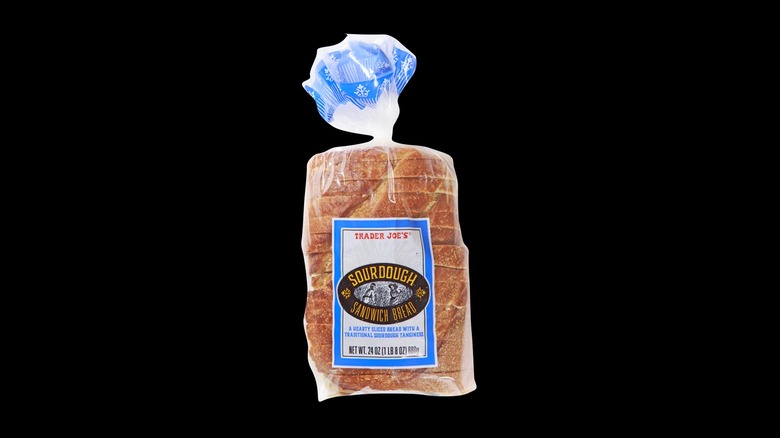 Trader Joe's sourdough sandwich bread loaf