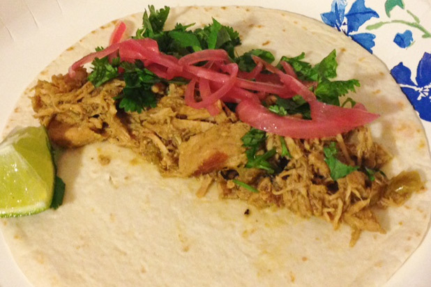 Green Chile Pork Taco Recipe