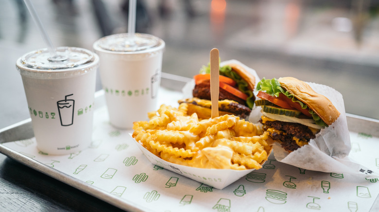 Shake Shack meal