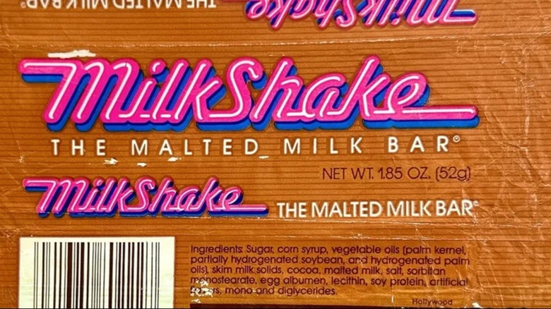 Milkshake Malted Milk Bar wrapper