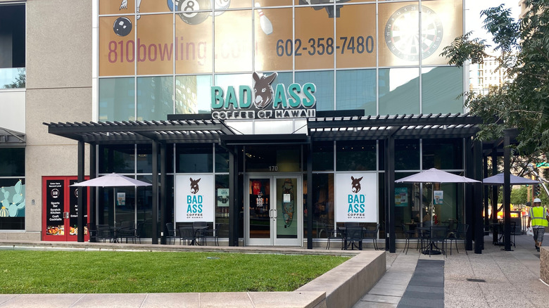 Bad Ass Coffee storefront