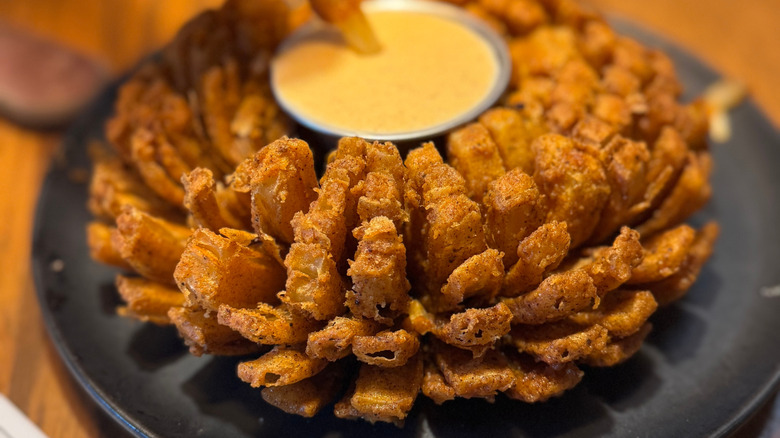 Bloomin' Onion appetizer at Outback Steakhouse