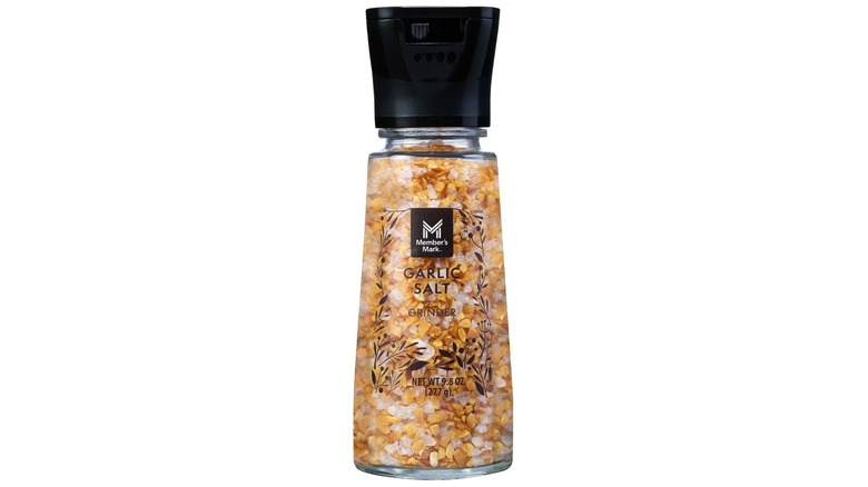 A grinder full of garlic salt
