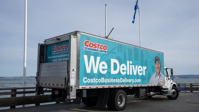 Costco delivery truck