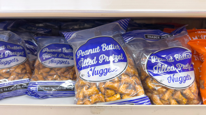Trader Joe's peanut butter-filled pretzels