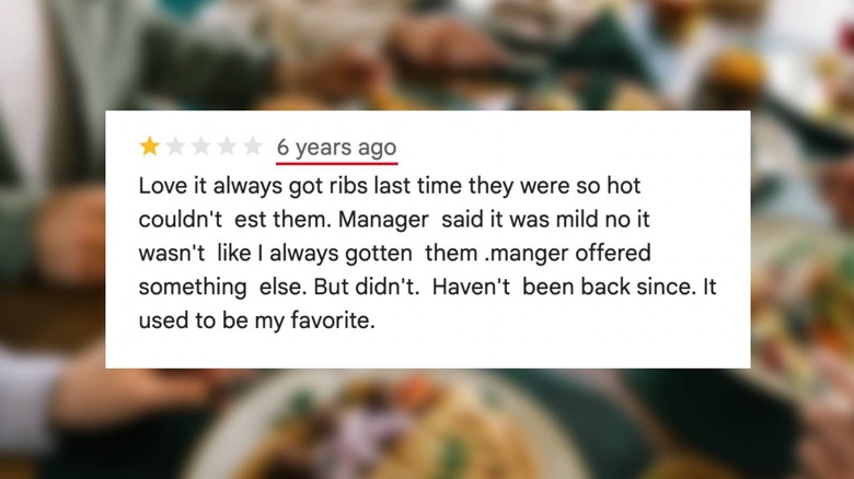 A review that is six years old and so outdated