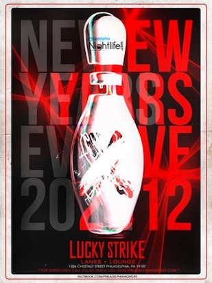 A Lucky Night in Philly at Lucky Strike New Year's Eve (Philadelphia)