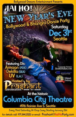 Jai Ho! Bollywood-Bhangra New Year's Eve (Seattle)