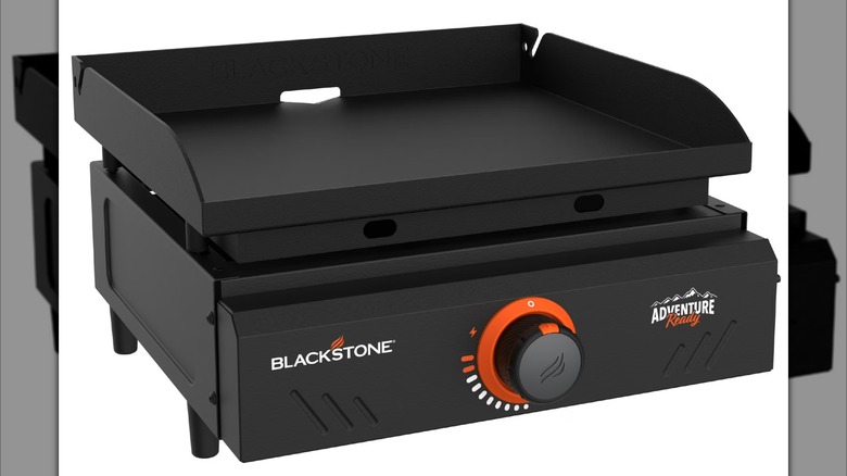 Blackstone's Adventure Ready Outdoor Griddle against a white background